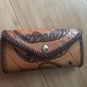 Real leather women’s wallet